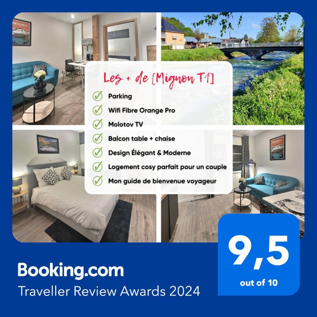 شقة Mignon, T1 Bis Cosy & Calme, Neuf, Parking, Balcon Gerde المظهر الخارجي الصورة
