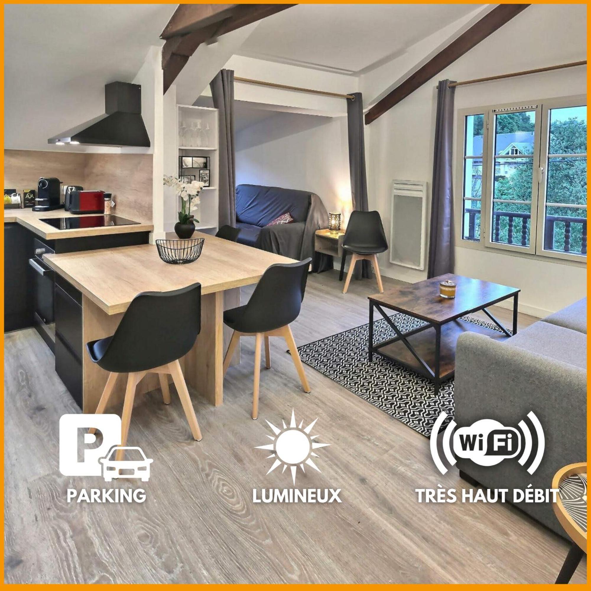 شقة Mignon, T1 Bis Cosy & Calme, Neuf, Parking, Balcon Gerde المظهر الخارجي الصورة